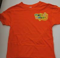 Age 4 Orange Melody Mouse T Shirt